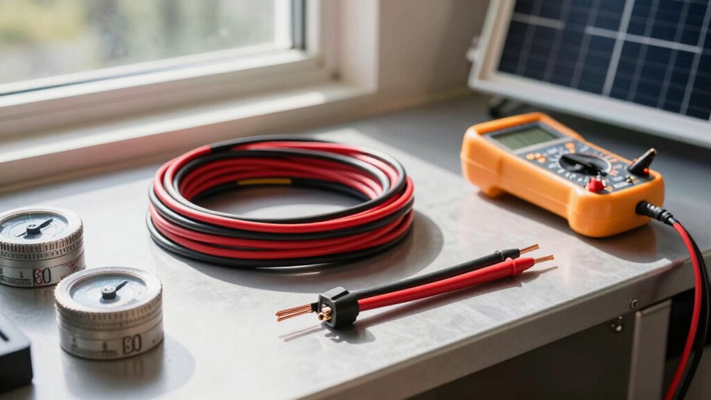 proper solar wire sizing