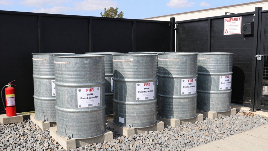 safe backup fuel storage