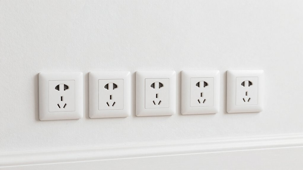 safe convenient outlet placement