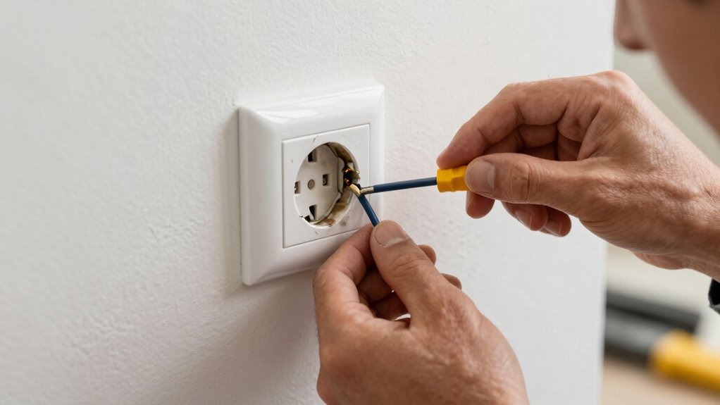 safe electrical outlet replacement