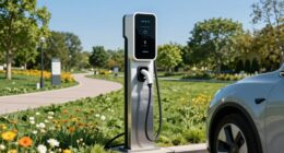 strategic outdoor charger placement