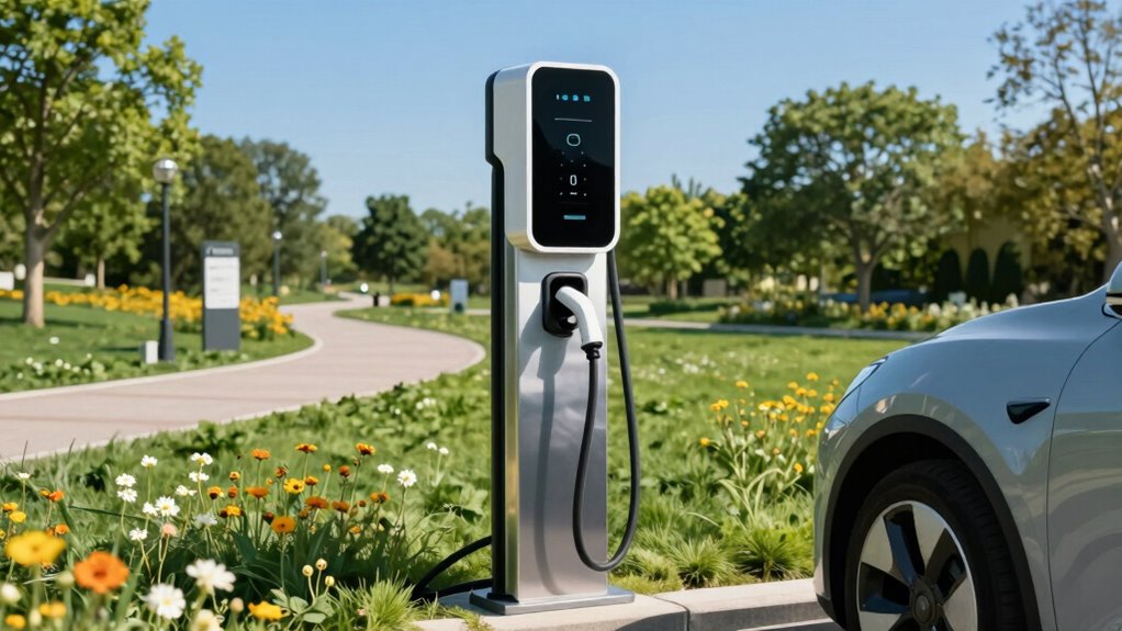 strategic outdoor charger placement