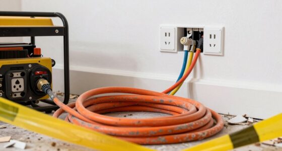 temporary power vs home