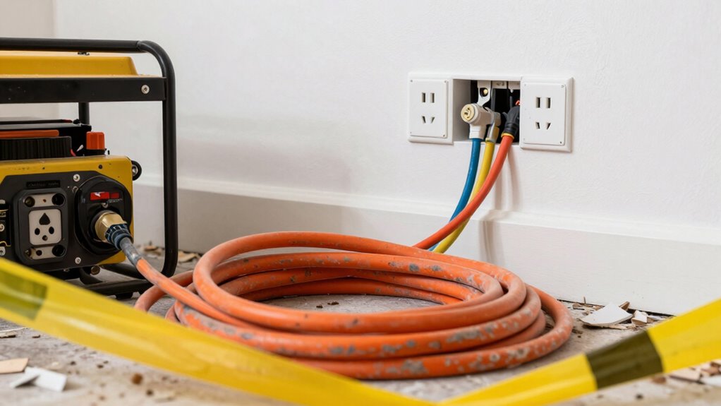 temporary power vs home