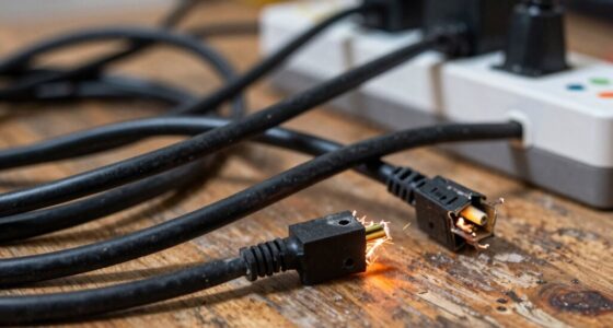 temporary unsafe power connection