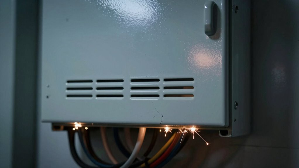 unnoticed buzzing panel danger