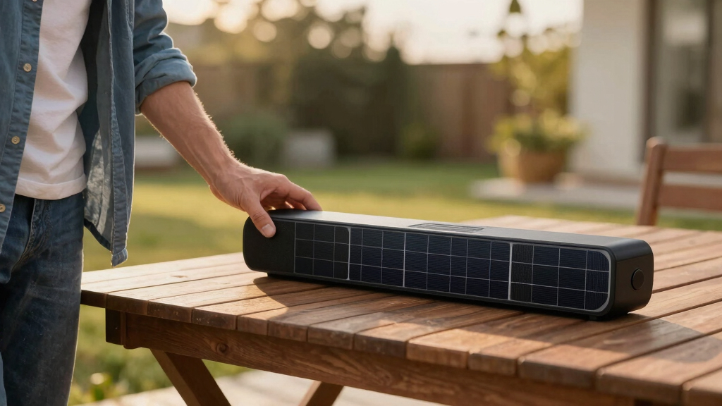 12 Best Solar-Powered Outdoor Soundbars in 2026
