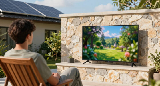 13 Best Solar-Powered Outdoor TVs in 2026