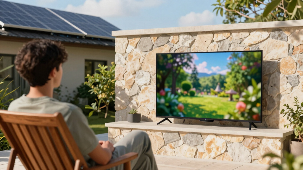 13 Best Solar-Powered Outdoor TVs in 2026