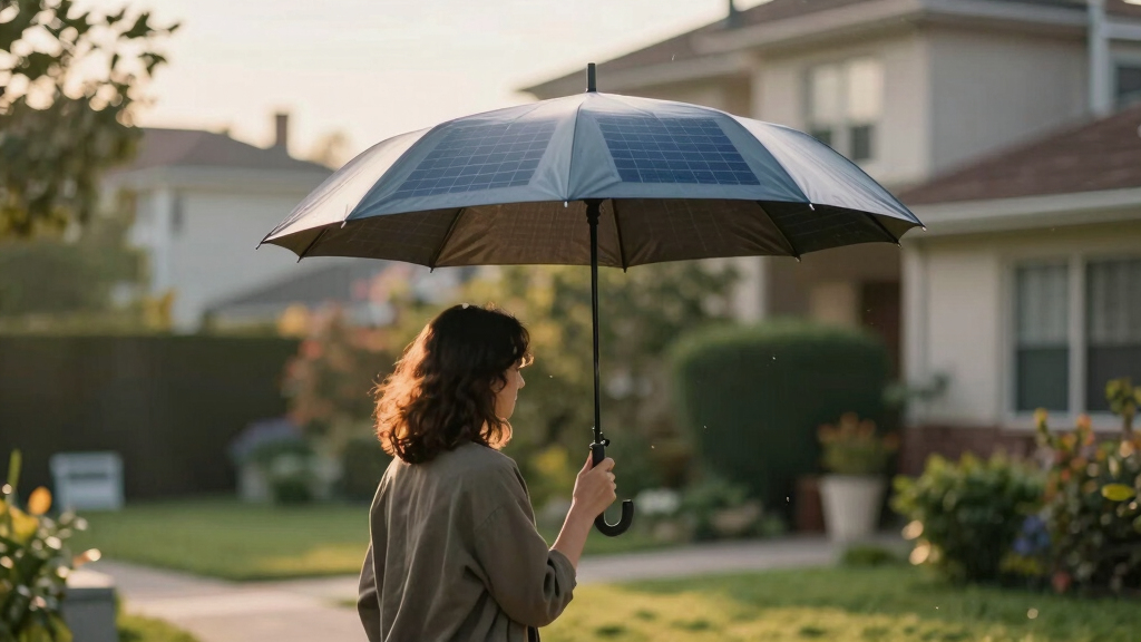 Autonomous Flying Umbrella Follows And Shields Users From Rain And Sunlight