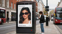 Guerrilla London Bus Ads Mock Kylie Jenner's Meta Glasses Campaign