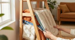 Aldi's Best-Selling Blanket Storage Ladder Is Finally Back