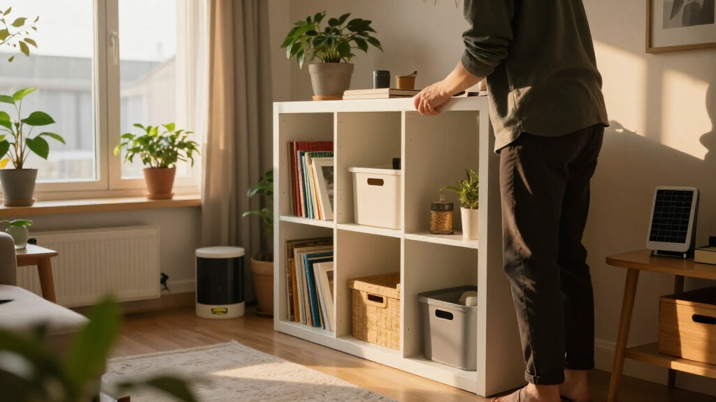 I Created A Pretty IKEA BILLY Hack That Seriously Cuts Clutter
