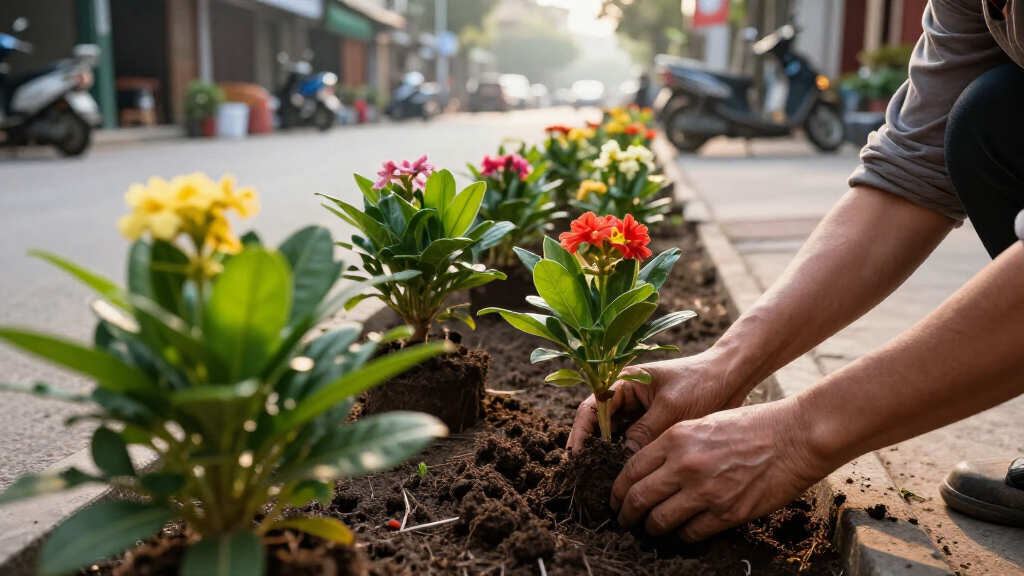 Quiet People Beautify Hanoi Streets To Celebrate National Day 2.9 - Laodong.vn