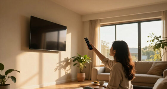 She Didn't Want Her TV Taking Up Wall Space — So She Hung It From The Ceiling