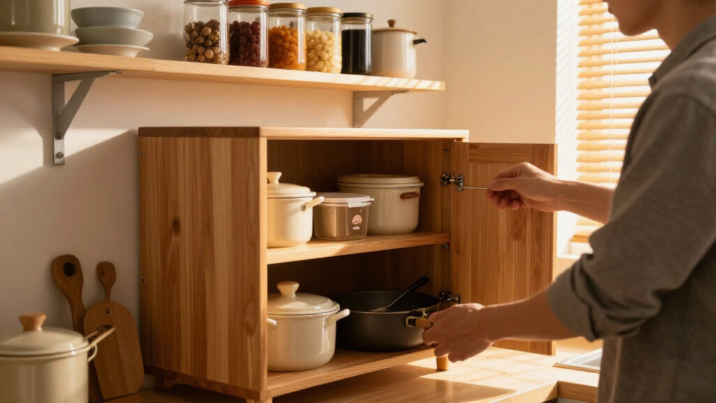 They Built A Wall And Added So Much Kitchen Storage