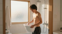 They Ditched A Tub In Their Cramped Bathroom — It Was The Best Decision