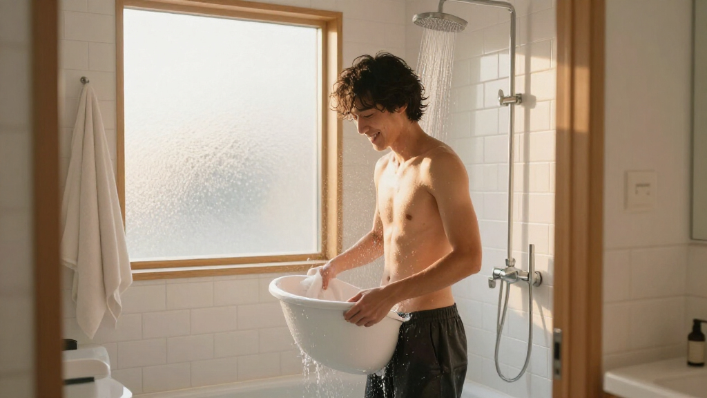 They Ditched A Tub In Their Cramped Bathroom — It Was The Best Decision