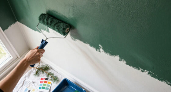 A Bright White Bedroom Is Now A Green Cocoon “Inspired By The Forest”