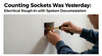 Counting Sockets Was Yesterday: Electrical Rough-In with Spoken Documentation