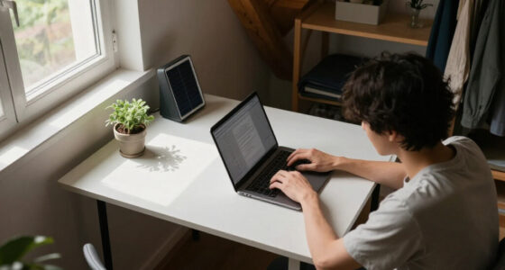 Her Home Office Is In An Unexpected Location — Now It's Clutter-Free