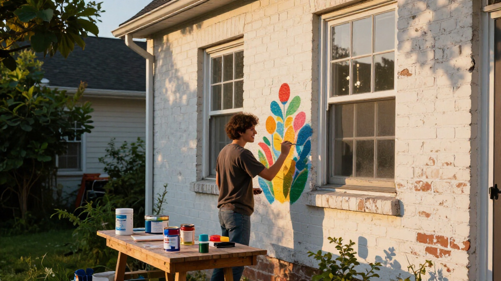 This Artist-Designer Transformed A Plain 1927 Rental With Paint, Art, And DIYs