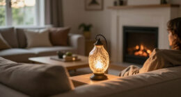 This Gorgeous Lighting Gem Gives Off The Coziest Glow