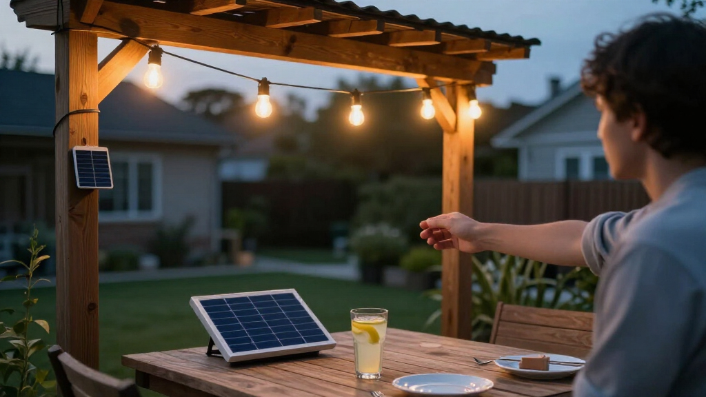 How to Choose Solar-Powered Outdoor String Lights
