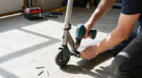 I Electrified My Push Scooter With A Power Drill