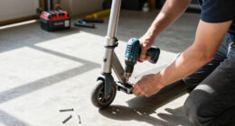 I Electrified My Push Scooter With A Power Drill