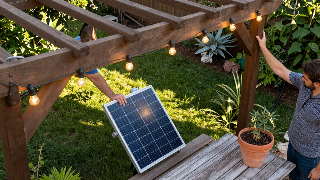 Solar-Powered Outdoor String Lights: A Halloween Guide