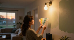 This Type Of Lighting Can Make Your Paint Color Look ‘Wrong’ At Night — And What You Need To Do To Fix It